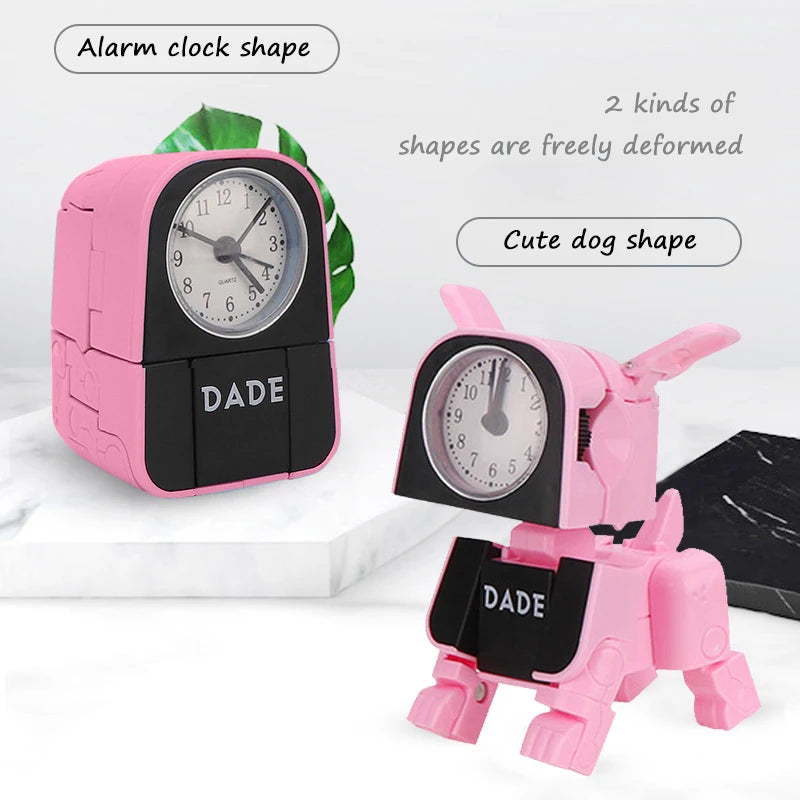 Reloj despertador perro Robot