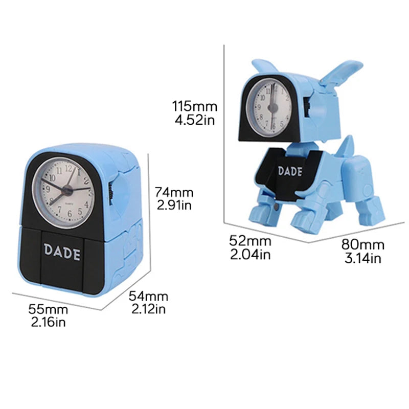 Reloj despertador perro Robot