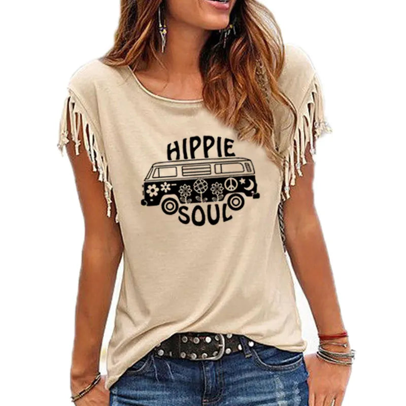 Camiseta HIPPIE SOUL Manga Corta