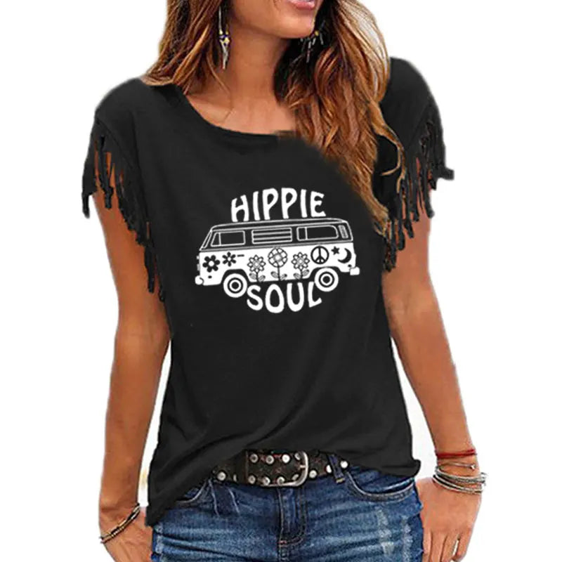 Camiseta HIPPIE SOUL Manga Corta