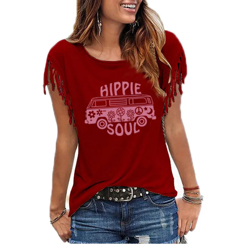 Camiseta HIPPIE SOUL Manga Corta