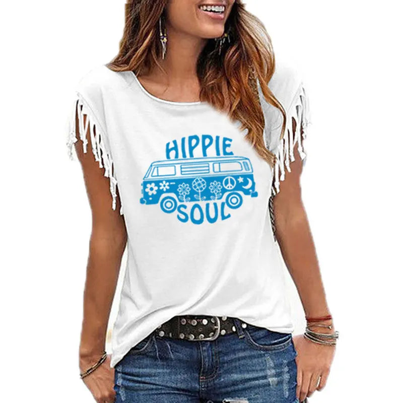 Camiseta HIPPIE SOUL Manga Corta