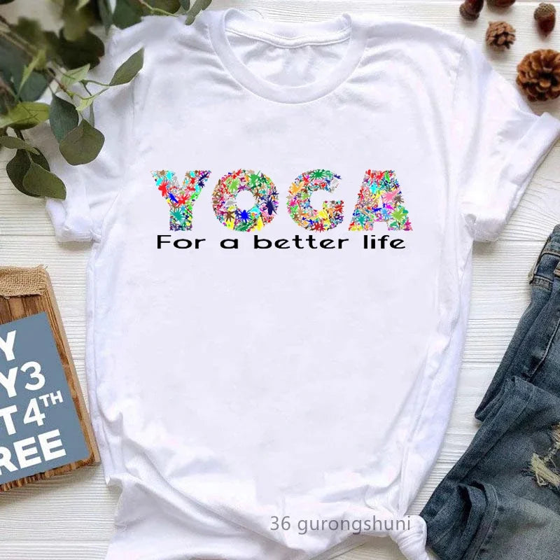 Camiseta de Yoga Hippie