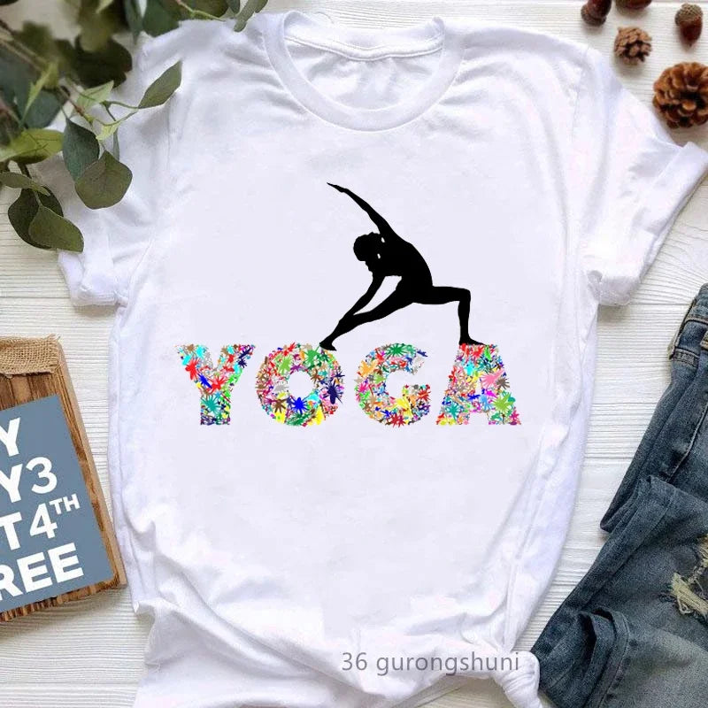 Camiseta de Yoga Hippie